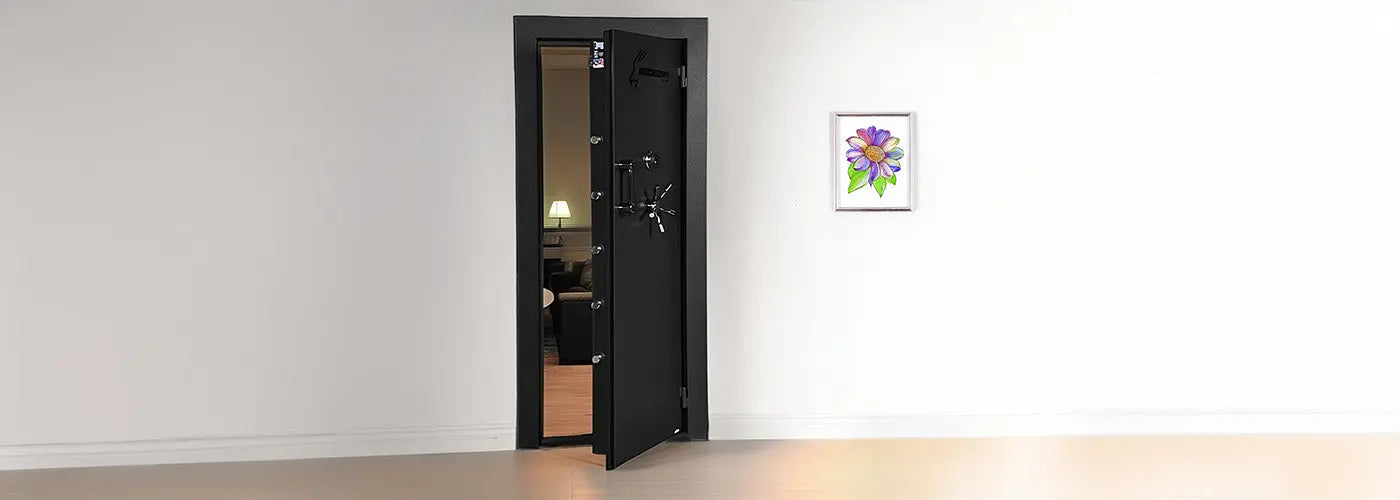 Image of The-Ultimate-Guide-to-Vault-Doors-for-Safe-Rooms-Gun-Rooms-and-Storm-Shelters NationwideSafes.com