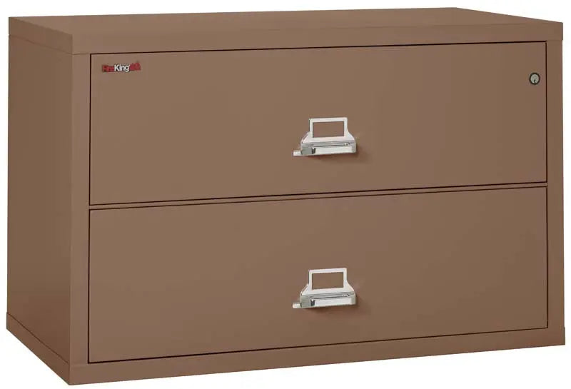 Image of 2-Drawer Fire & Water Rated Lateral File, 44"W - FireKing 2-4422-C  NationwideSafes.com