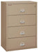 Image of 4-Drawer Fire & Water Rated Lateral File, 38"W - FireKing 4-3822-C  NationwideSafes.com