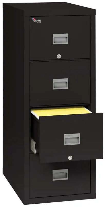 Fire- & Waterproof File: 4 Drawers, Legal, 31"D - FireKing 4P2131-C NationwideSafes.com