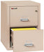 Image of Fireproof File: 2 Drawers, Letter, 18"W, 25"D - FireKing 2-1825-C  NationwideSafes.com