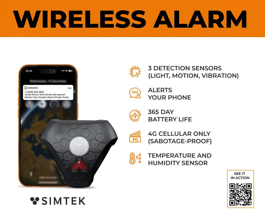 Image of StealthALERT | Compact Wireless Alarm-Item# 12445  NationwideSafes.com