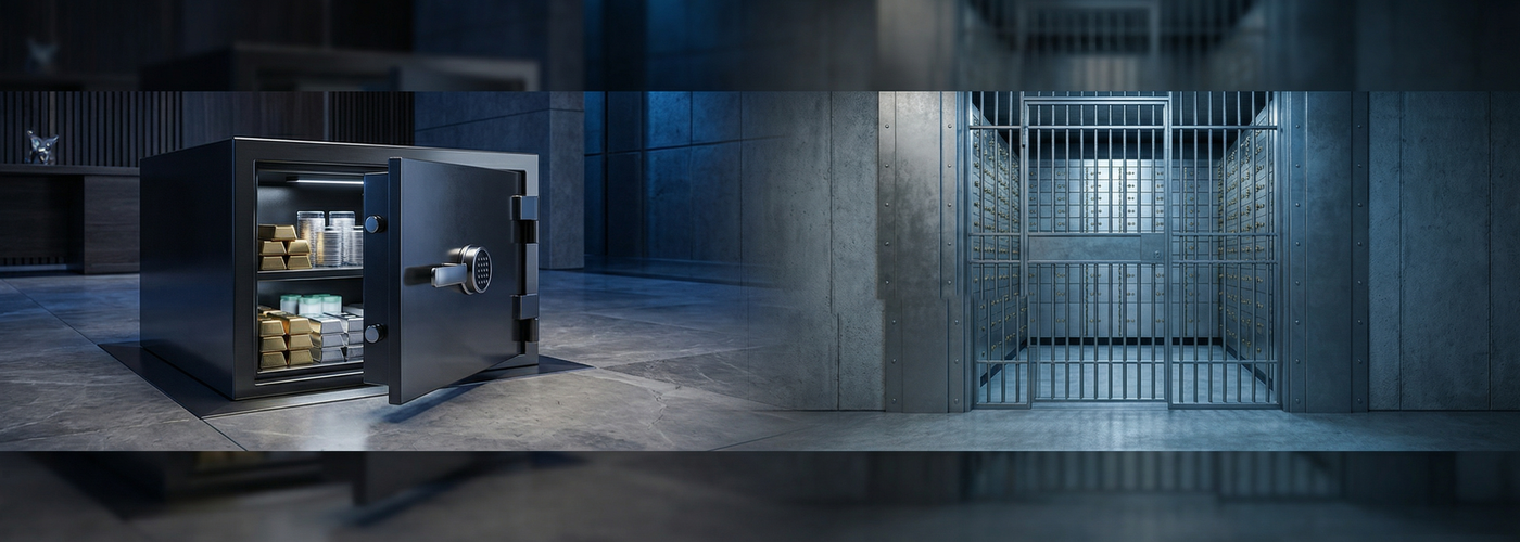 Image of The Smart Investor's Guide to Precious Metals Storage Options: Navigating Home Safes vs. Third-Party Depositories