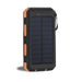 Image of 10000mAh Solar-Powered Portable Power Bank with Flashlight-Item# 12620  NationwideSafes.com