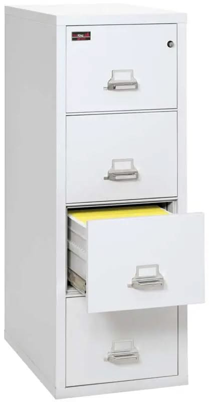 2-Hr Fireproof File: 4 Drawer, Letter - FireKing 4-1956-2  NationwideSafes.com