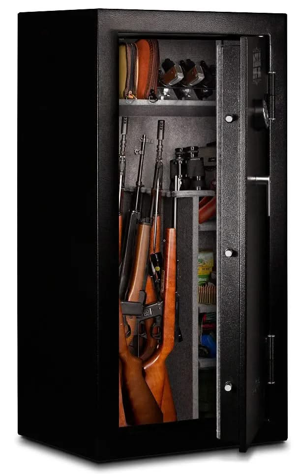 Fire-Resistant Rifle Safe [16.5 Cu. Ft. / 24 Gun]--11305  NationwideSafes.com