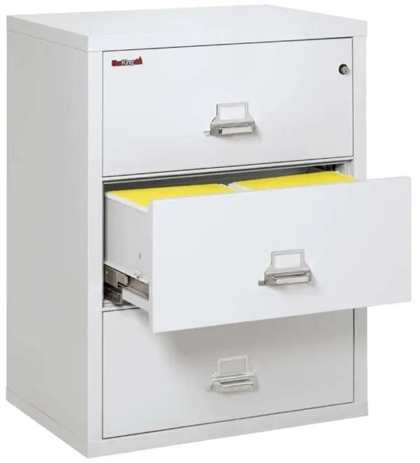 3-Drawer Fire & Water Rated Lateral File, 31"W - FireKing 3-3122-C  NationwideSafes.com