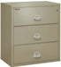 Image of 3-Drawer Fire & Water Rated Lateral File, 38"W - FireKing 3-3822-C -  Pewter -NationwideSafes.com