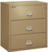 Image of 3-Drawer Fire & Water Rated Lateral File, 38"W - FireKing 3-3822-C -  Sand -NationwideSafes.com
