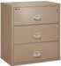 Image of 3-Drawer Fire & Water Rated Lateral File, 38"W - FireKing 3-3822-C -  Tan -NationwideSafes.com