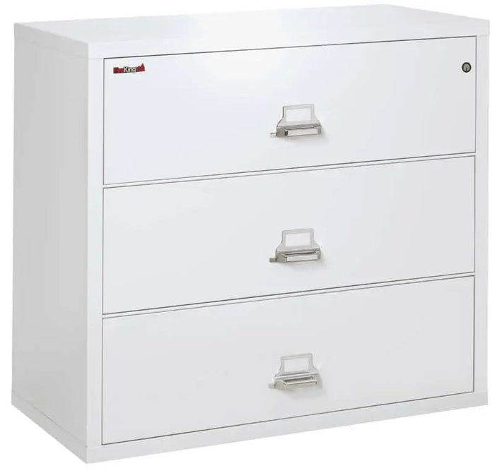 3-Drawer Fire & Water Rated Lateral File, 44"W - FireKing 3-4422-C  NationwideSafes.com