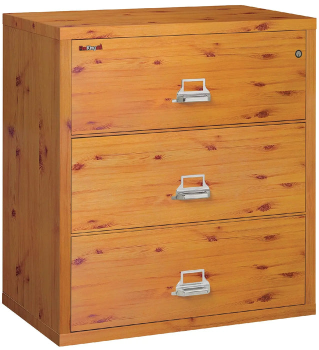 Image of 3-Drawer Fireproof Lateral File, 38"W - 3-3822-C, Designer Finishes  NationwideSafes.com