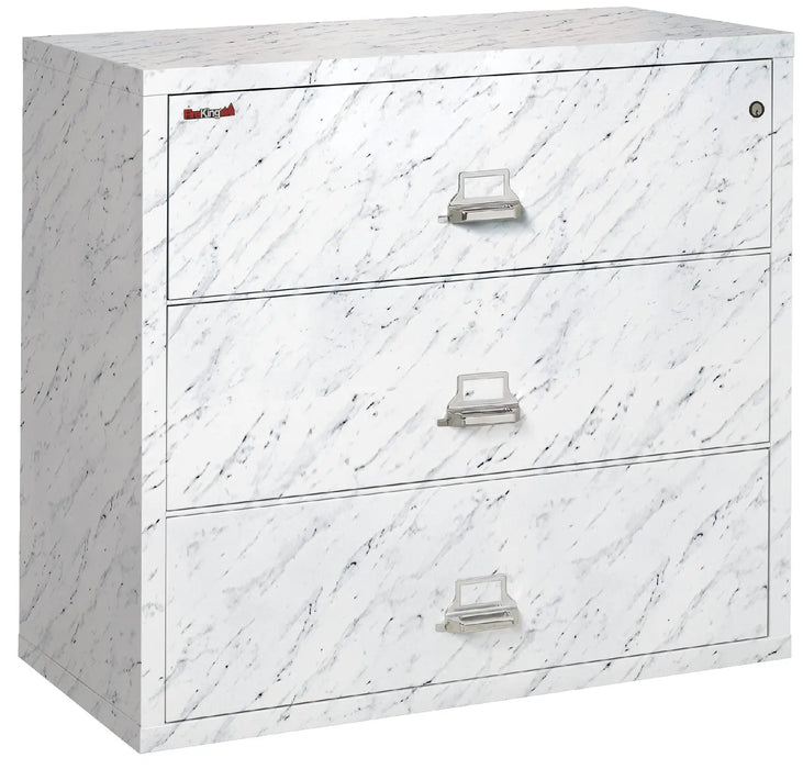 Image of 3-Drawer Fireproof Lateral File, 44"W - 3-4422-C, Designer Finishes  NationwideSafes.com