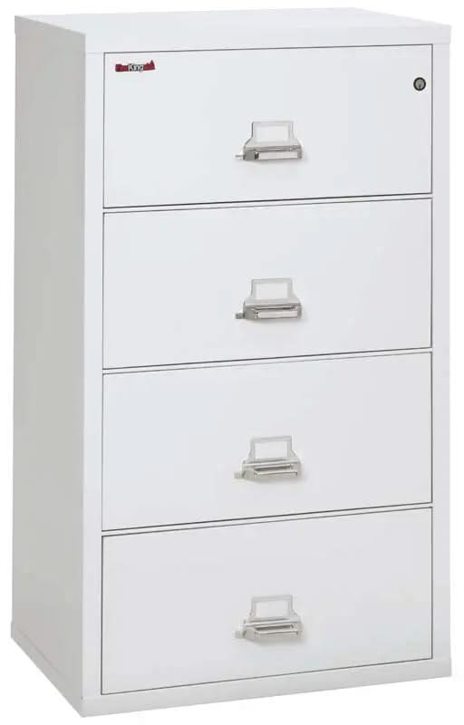 4-Drawer Fire & Water Rated Lateral File, 31"W - FireKing 4-3122-C  NationwideSafes.com