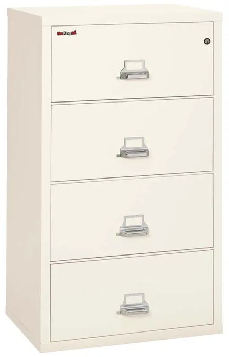 4-Drawer Fire & Water Rated Lateral File, 31"W - FireKing 4-3122-C  NationwideSafes.com