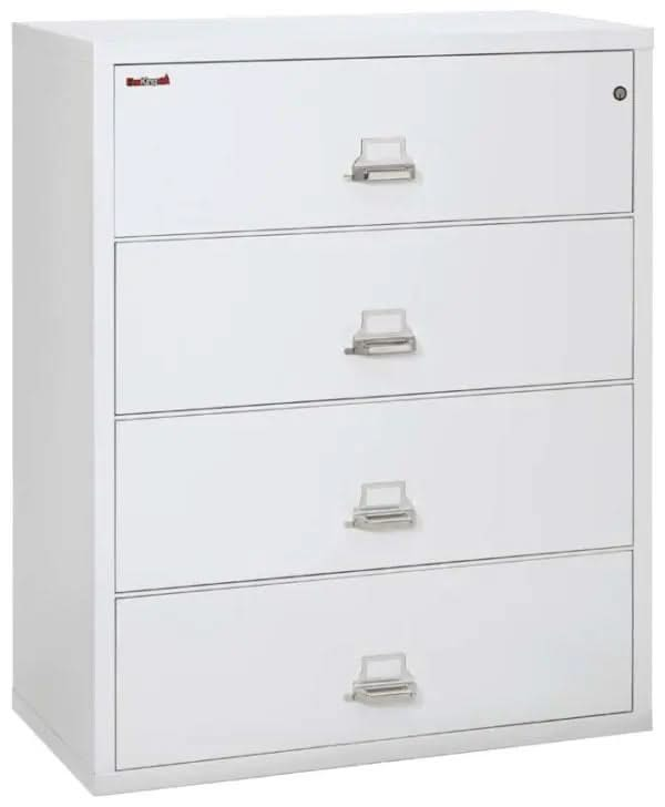 4-Drawer Fire & Water Rated Lateral File, 44"W - FireKing 4-4422-C  NationwideSafes.com