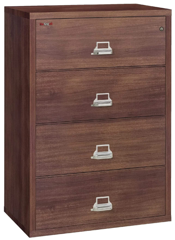 4-Drawer Fireproof Lateral File, 38"W - 4-3822-C, Designer Finishes  NationwideSafes.com