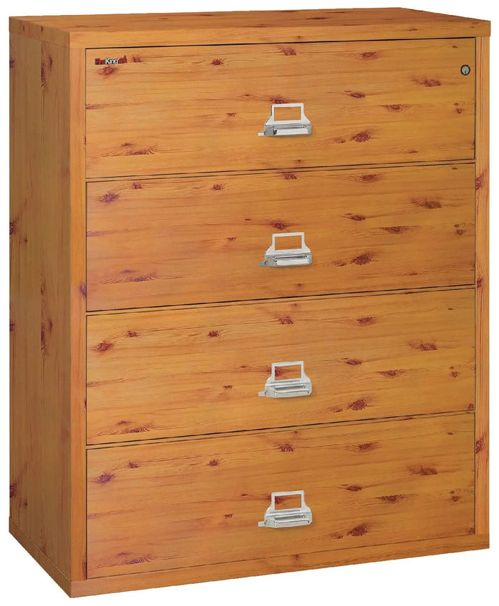 4-Drawer Fireproof Lateral File, 44"W - 4-4422-C, Designer Finishes  NationwideSafes.com