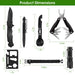 Image of 47-Piece Comprehensive Outdoor Survival Kit-Item# 12630  NationwideSafes.com