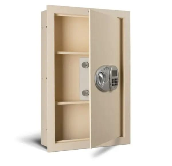 Image of AMSEC WEST2114: Advanced Steel Wall Safe with Keypad and Audit Trail-Item# 12905  NationwideSafes.com