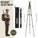 Image of Adjustable Shooting Tripod for Hunting and Outdoor Use, Camouflage-Item# 12545  NationwideSafes.com