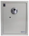 Image of Advanced Biometric Wall Safe with Key Override System-Item# 12930  NationwideSafes.com