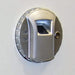 Image of Advanced Biometric Wall Safe with Key Override System-Item# 12930  NationwideSafes.com