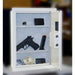 Image of Advanced Biometric Wall Safe with Key Override System-Item# 12930  NationwideSafes.com