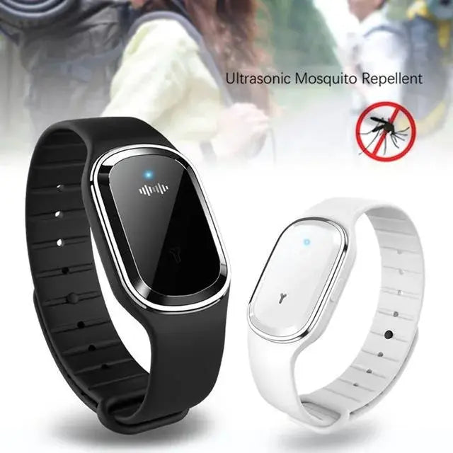 Image of Advanced Ultrasonic Mosquito Repellent Watch Band-Item# 12705  NationwideSafes.com