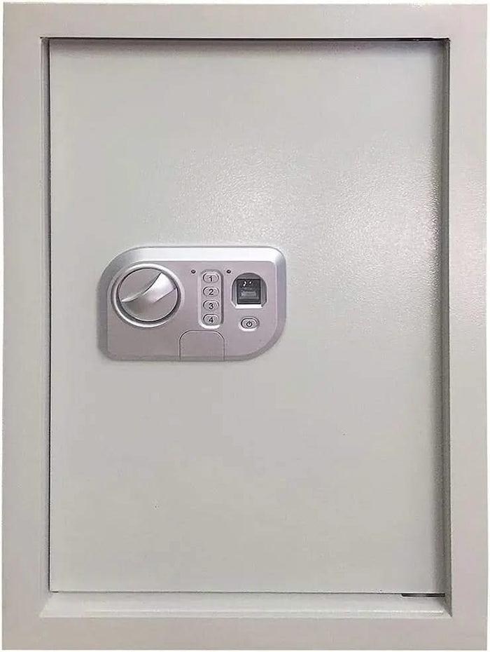 Biometric Fingerprint Wall Safe for Secure Storage-Item# 12915  NationwideSafes.com