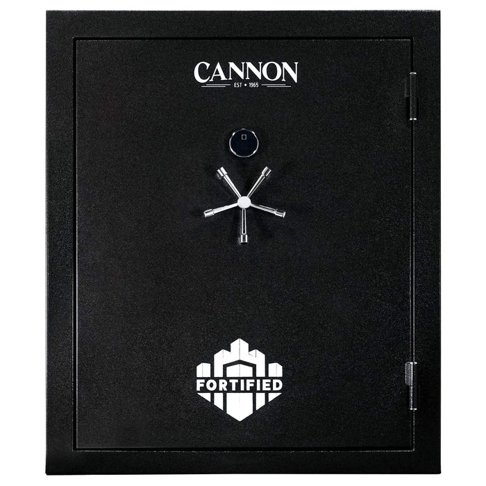 Image of Cannon's Large Biometric Gun Safe - Fire, Burglary, and Water-Resistant | 80 Rifle Capacity-Item# 12830  NationwideSafes.com