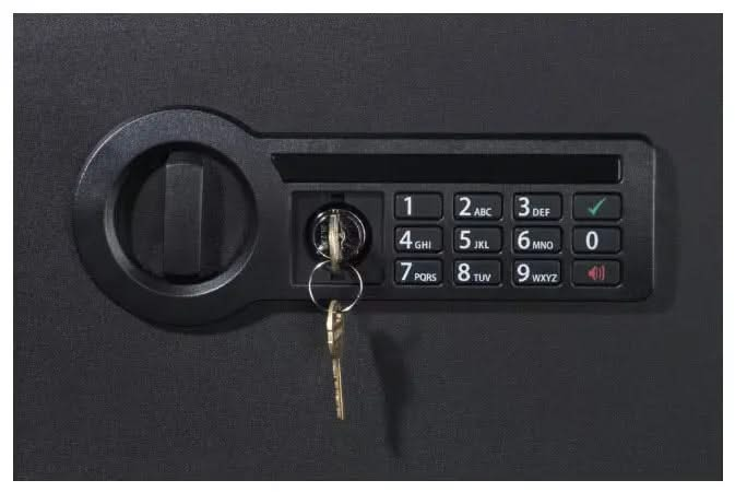 Image of Compact Digital Keypad Personal Safe with Boltdown Hardware-Item# 12875  NationwideSafes.com