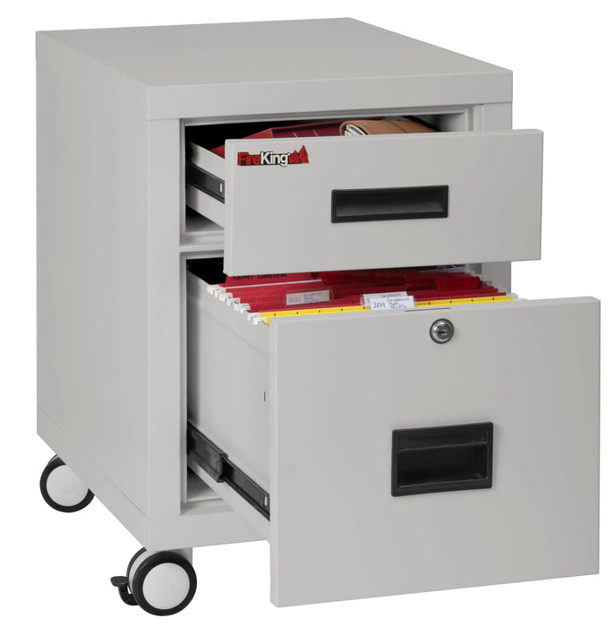 Image of Compact File Cabinet: Under-Desk Storage, 30-Min. Fire, 2M1822‐C  NationwideSafes.com