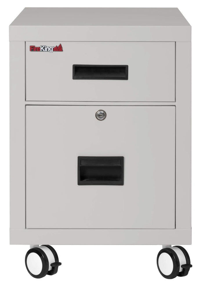 Compact File Cabinet: Under-Desk Storage, 60-Min. Fire, 2M1822‐1  NationwideSafes.com