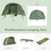 Image of Compact and Portable 1-Person Elevated Cot Tent Set with External Cover-Item# 12625  NationwideSafes.com