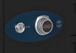 Image of 1-Hour Fire/Water Safe w/Dial Combo and Key Lock [0.7 Cu. Ft.]-Black--11435  NationwideSafes.com