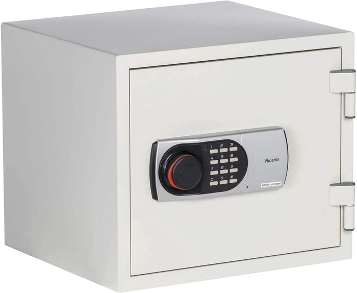 1-Hour Fire/Water Safe w/Digital Combination Lock [0.7 Cu. Ft.]-White--11460  NationwideSafes.com