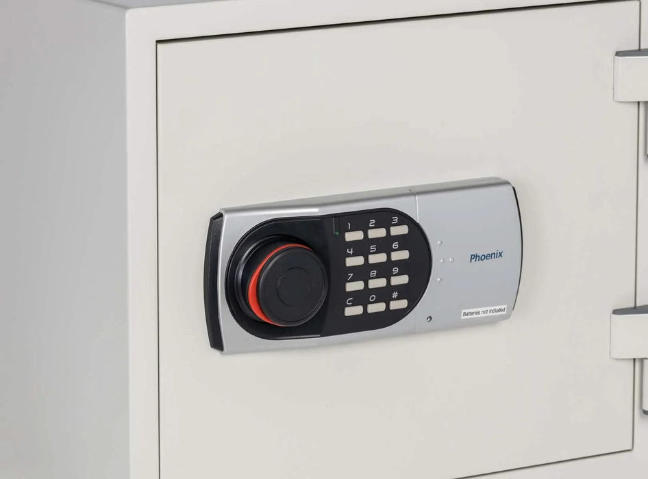 Image of 1-Hour Fire/Water Safe w/Digital Combination Lock [0.7 Cu. Ft.]-White--11460  NationwideSafes.com