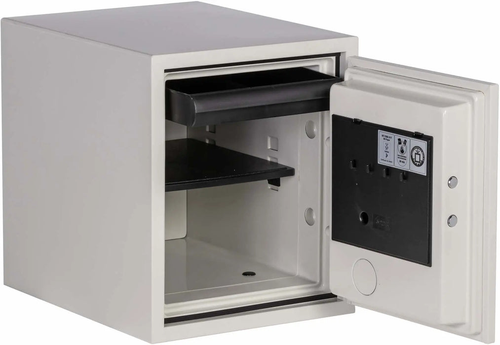 Image of 1-Hour Fire/Water Safe w/Digital Combination Lock [0.9 Cu. Ft.]-White--11470  NationwideSafes.com