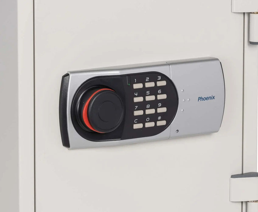 Image of 1-Hour Fire/Water Safe w/Digital Combination Lock [0.9 Cu. Ft.]-White--11470  NationwideSafes.com