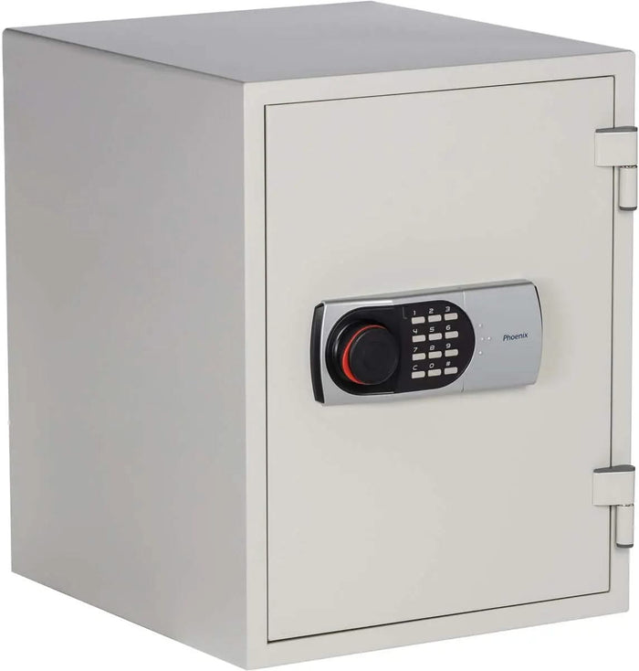 1-Hour Fire/Water Safe w/Digital Combination Lock [1.3 Cu. Ft.]-White--11480  NationwideSafes.com