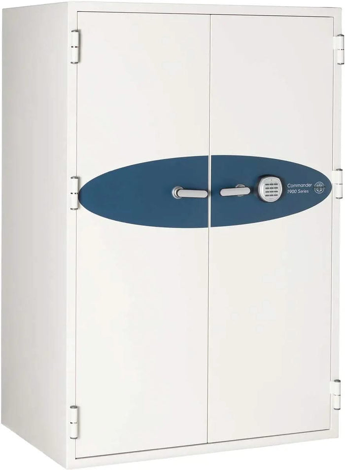 2-Hour Fire/Water Safe w/Digital Combination Lock [25.2 Cu. Ft.]-White--11500  NationwideSafes.com