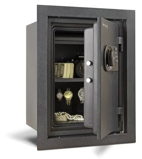 Image of AMSEC WFS149-E5LP: 1-Hr. Fire Resistant Wall Safe w/Electronic Lock--Item# 9470  NationwideSafes.com