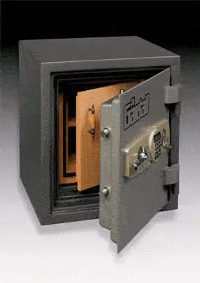 Gardall  EDS1210-G-EK: 1-Hr. Data Safe w/Electronic Lock [0.4 Cu. Ft.]--1960  NationwideSafes.com