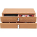 Image of Elegant Suede-Lined Jewelry Drawer Set, Tan-Item# 12895  NationwideSafes.com