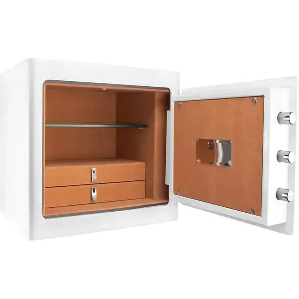 Image of Elegant Suede-Lined Jewelry Drawer Set, Tan-Item# 12895  NationwideSafes.com