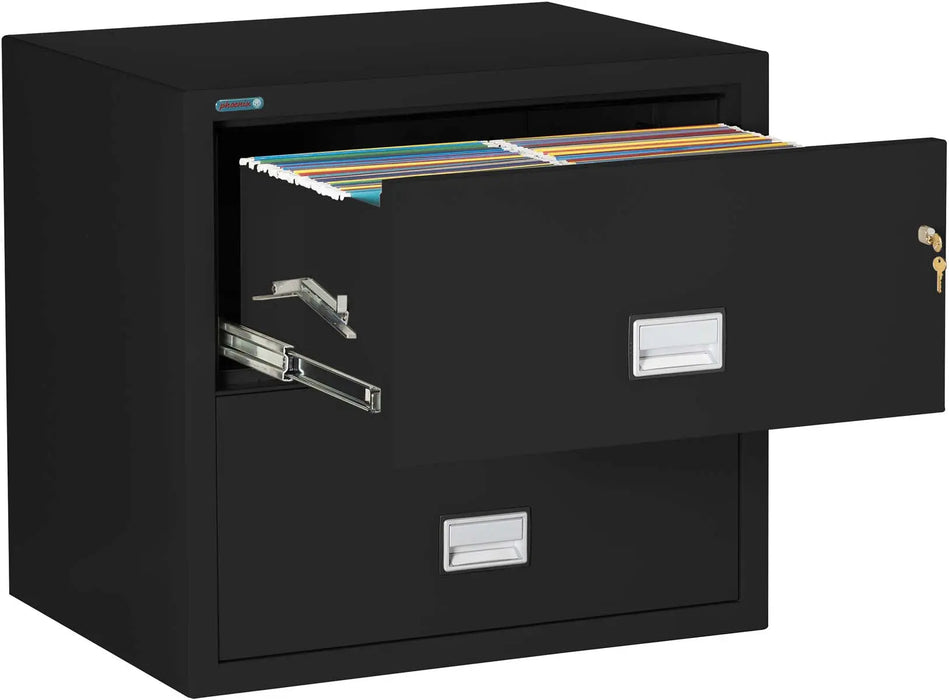 Fire & Water Rated 2-Drawer Lateral File Cabinet (28.8 x 31 x 23.6)--F30240  NationwideSafes.com