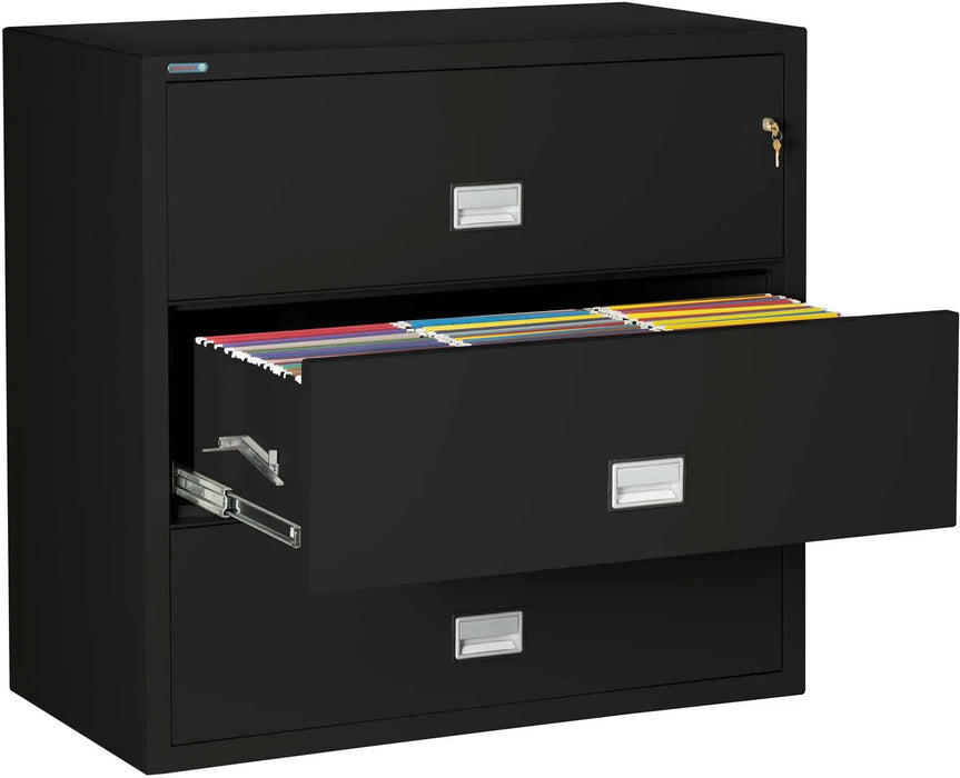 Image of Fire & Water Rated 3-Drawer Lateral File Cabinet (41.8 x 44 x 23.6)--F30255  NationwideSafes.com