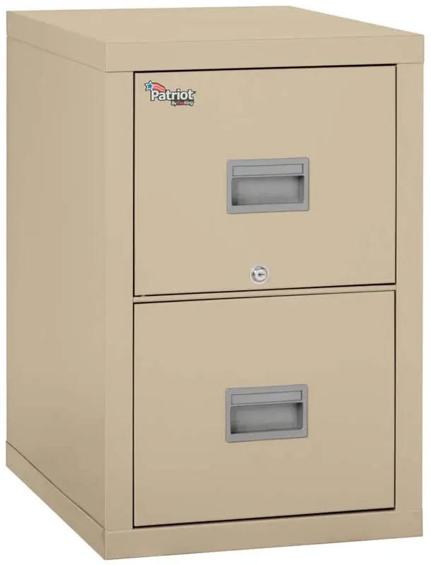 Fire- & Waterproof File: 2 Drawer, Letter & Legal, 25"D - 2P1825‐C  NationwideSafes.com