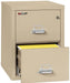 Image of Fireproof File: 2 Drawers, Legal, 21"W, 25"D - FireKing 2-2125-C -  Parchment NationwideSafes.com